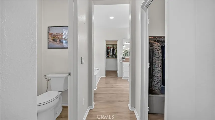 entrance to primary bathroom/en suite