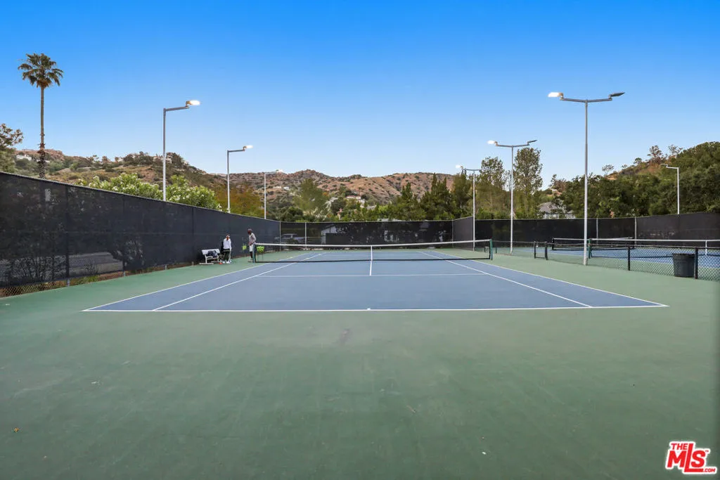 tennis courts