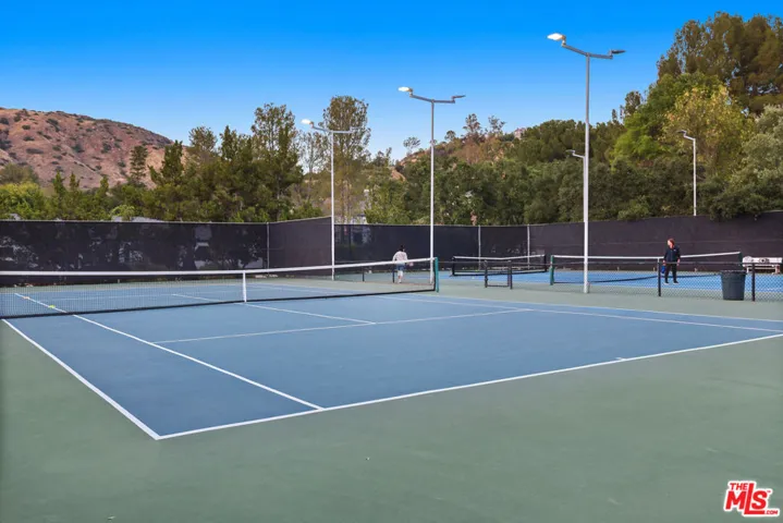 tennis courts