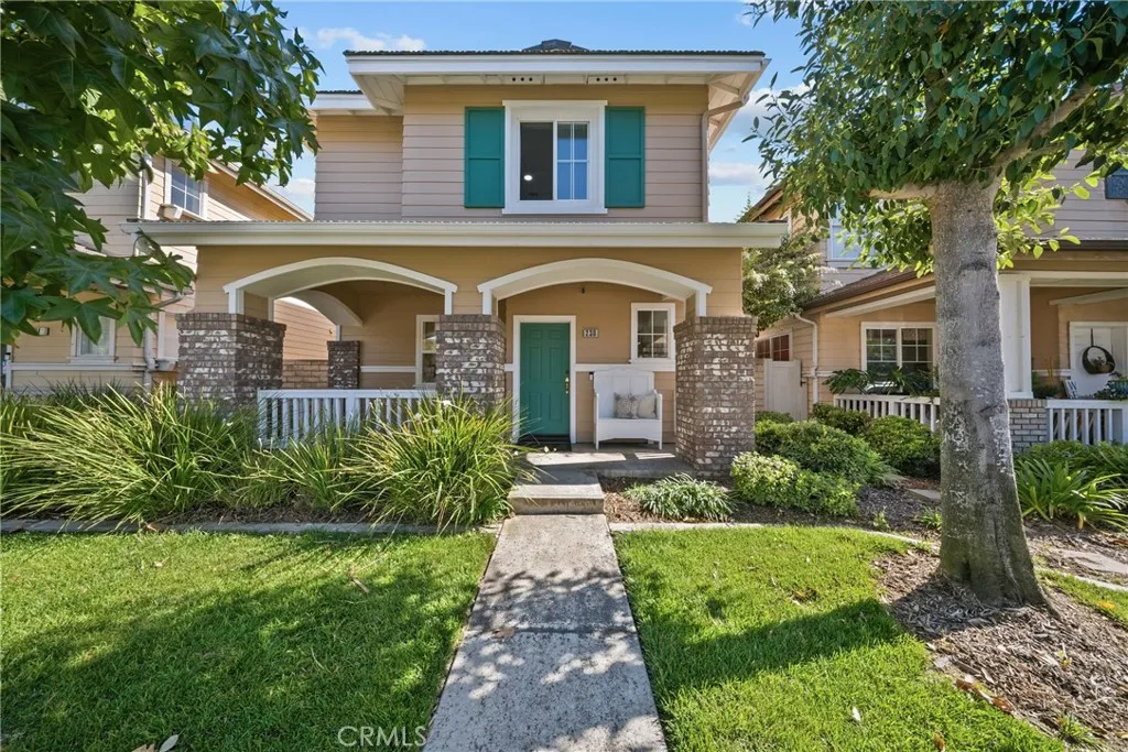 Front of home.