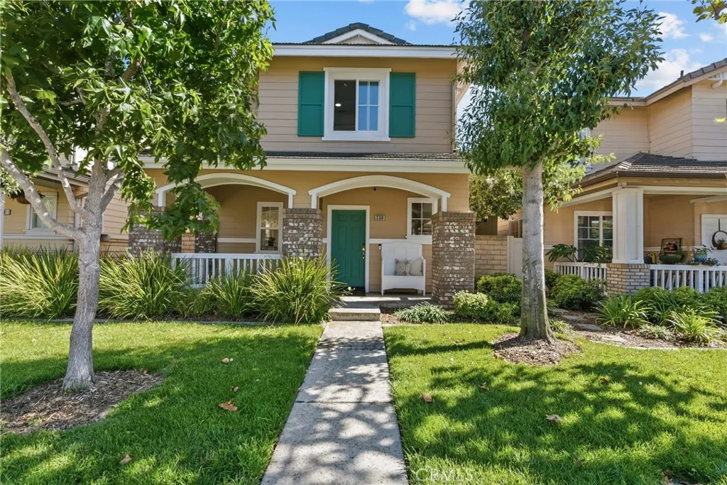 Front of home.