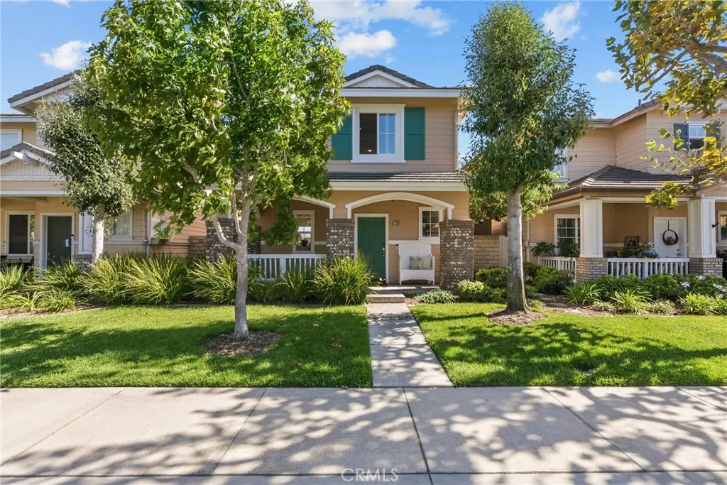 Front of home.