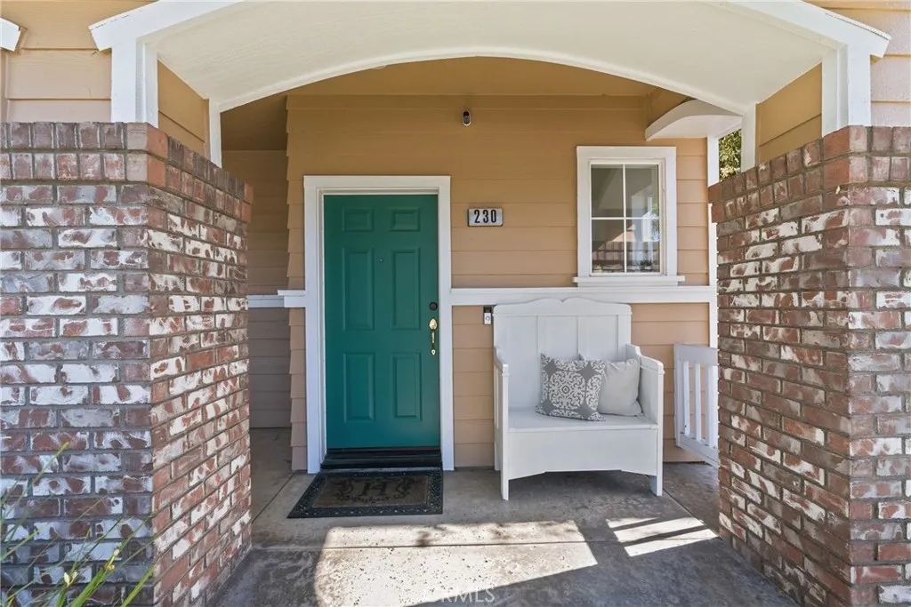 Front door.