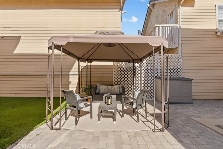 Backyard area.