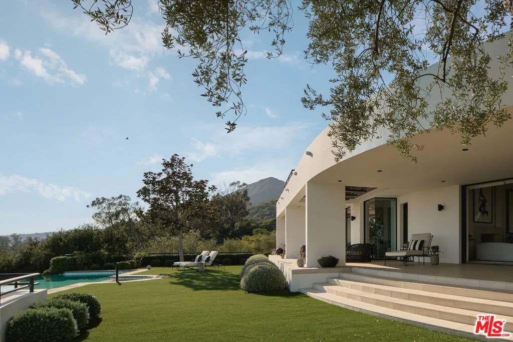 Lawn & Pool Area