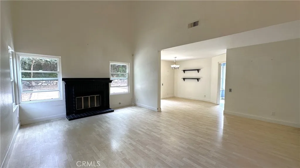 Living Room & Dining Room from Front Door