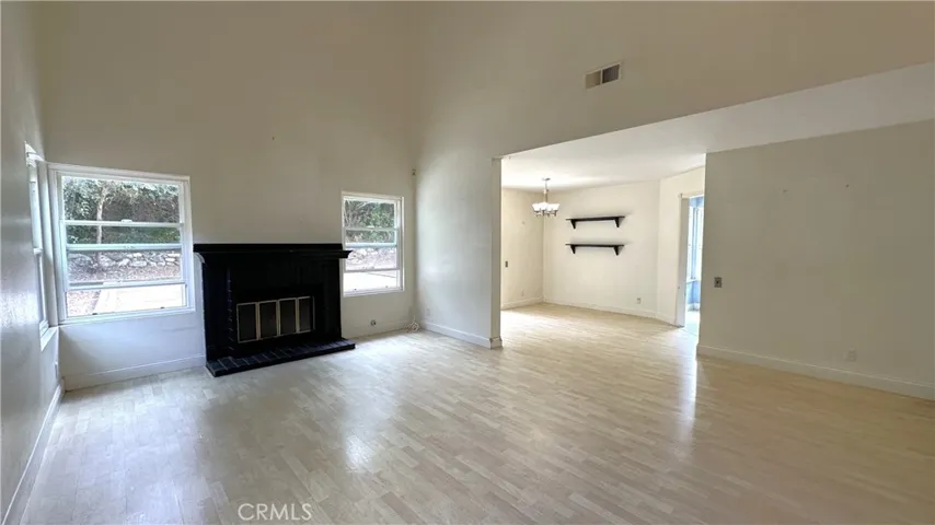 Living Room & Dining Room from Front Door