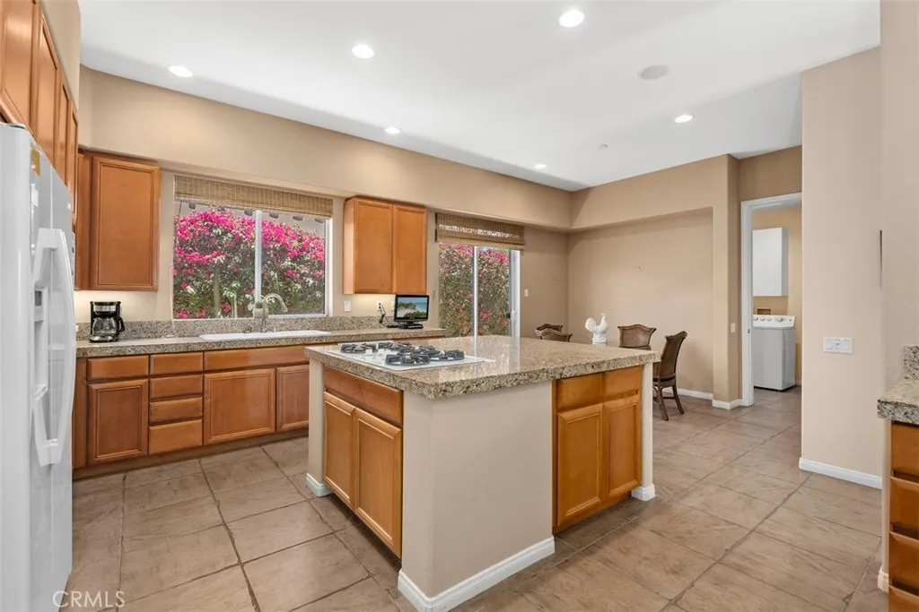 Gourmet kitchen with center island