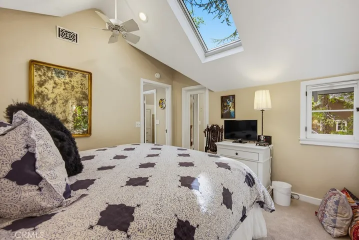 Bedroom with Skylight