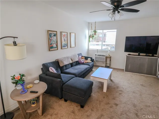Living room looking towards front of condo