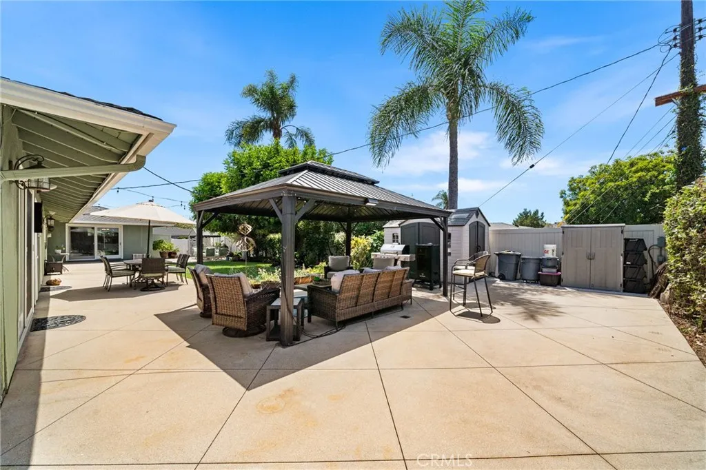This large lot has plenty of room for storage and RV parking