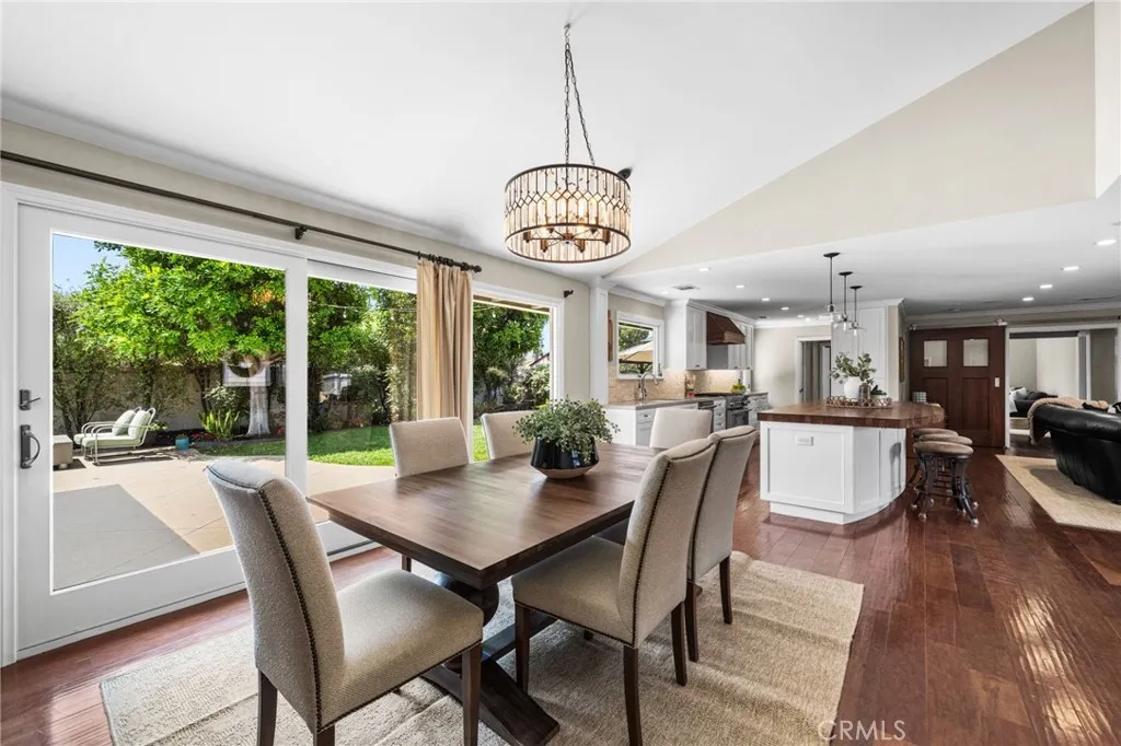 High ceilings and open spaces create the perfect entertaining home