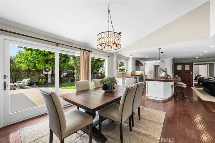 High ceilings and open spaces create the perfect entertaining home