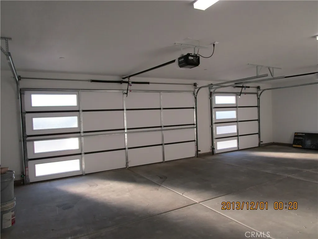 INSIDE GARAGE