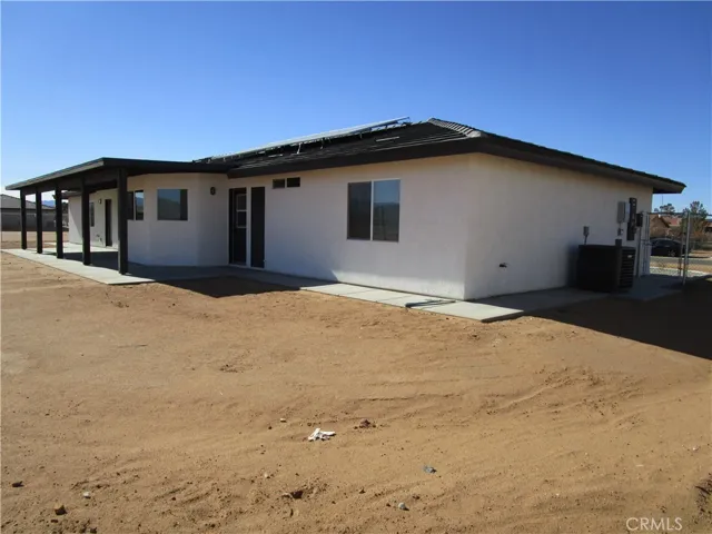 RIGHT SIDE REAR OF HOUSE