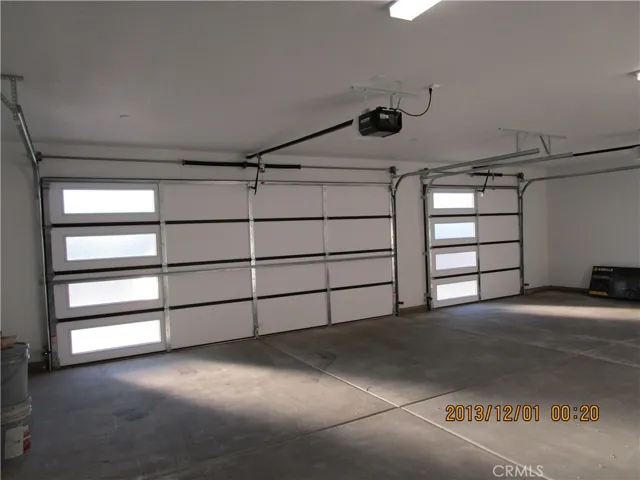 INSIDE GARAGE