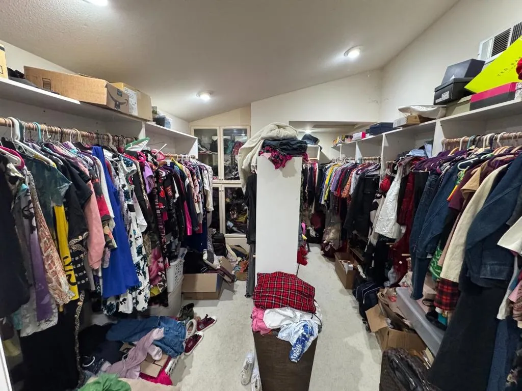 Master Bedroom Walk-in Closet.