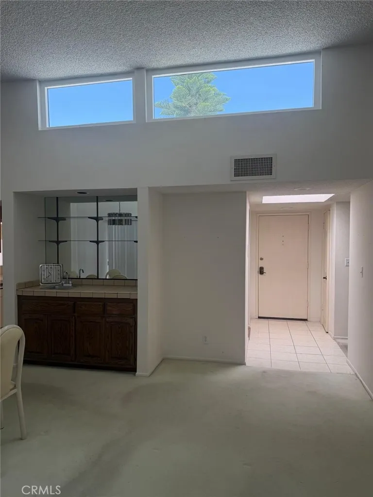 Sky lights in living room