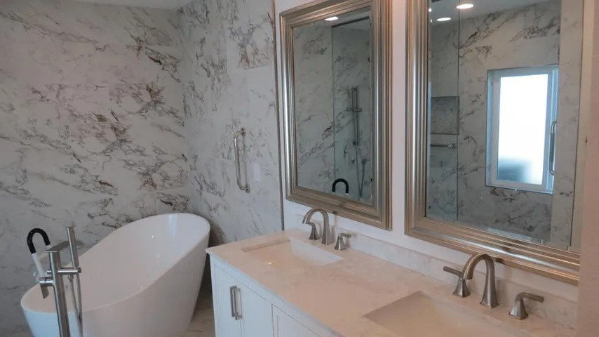 Remodeled bathroom