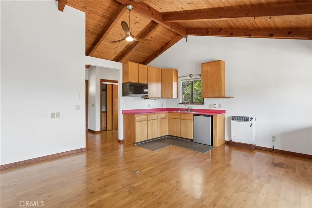 Studio ADU Living Space to Kitchen