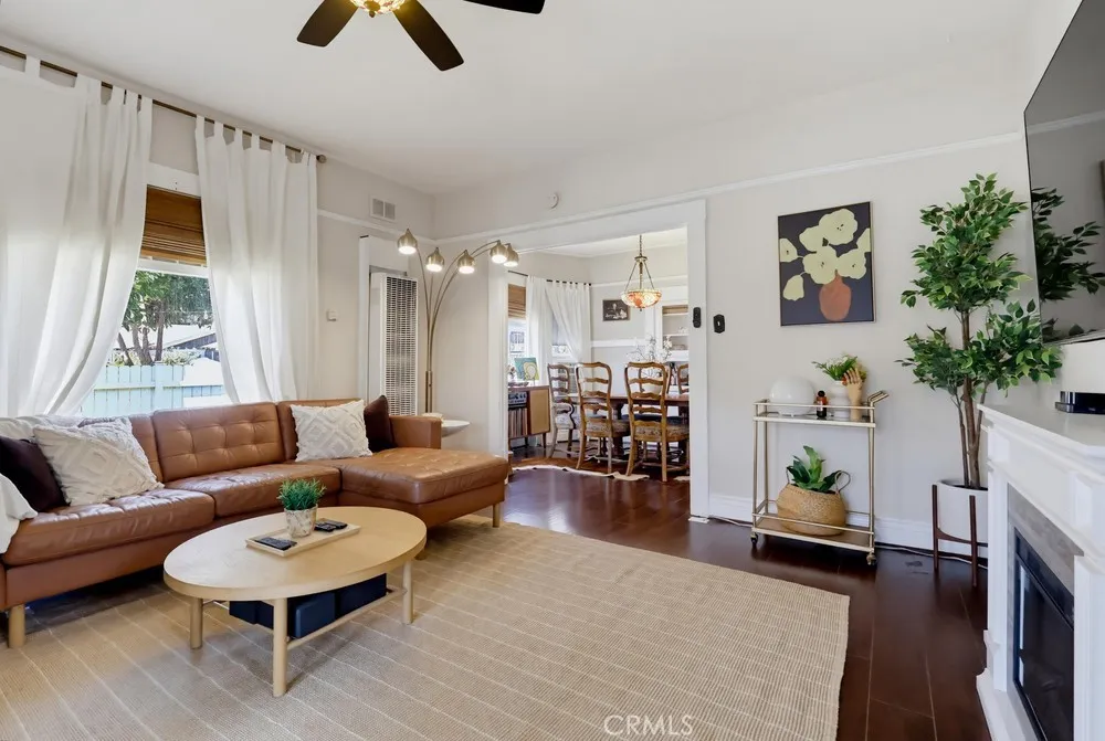 Sunny living room.