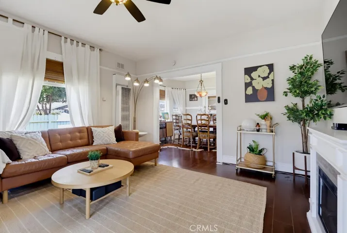 Sunny living room.