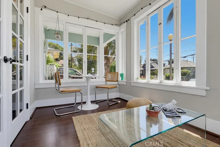 Bright and relaxing sunroom.