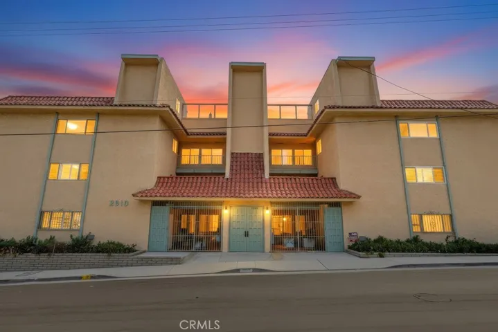 exterior of the condo building