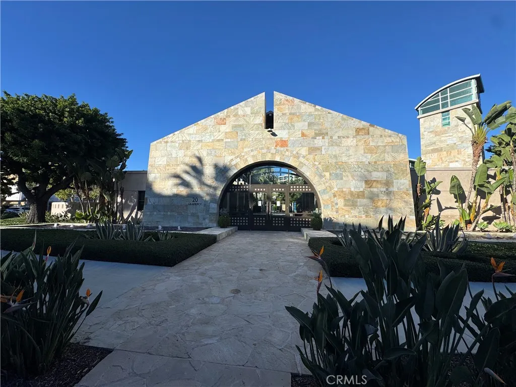 Club house entrance