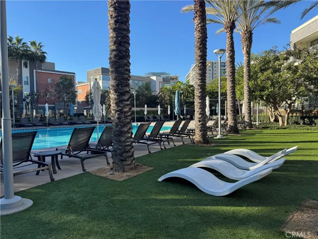 launge chairs at pool #2