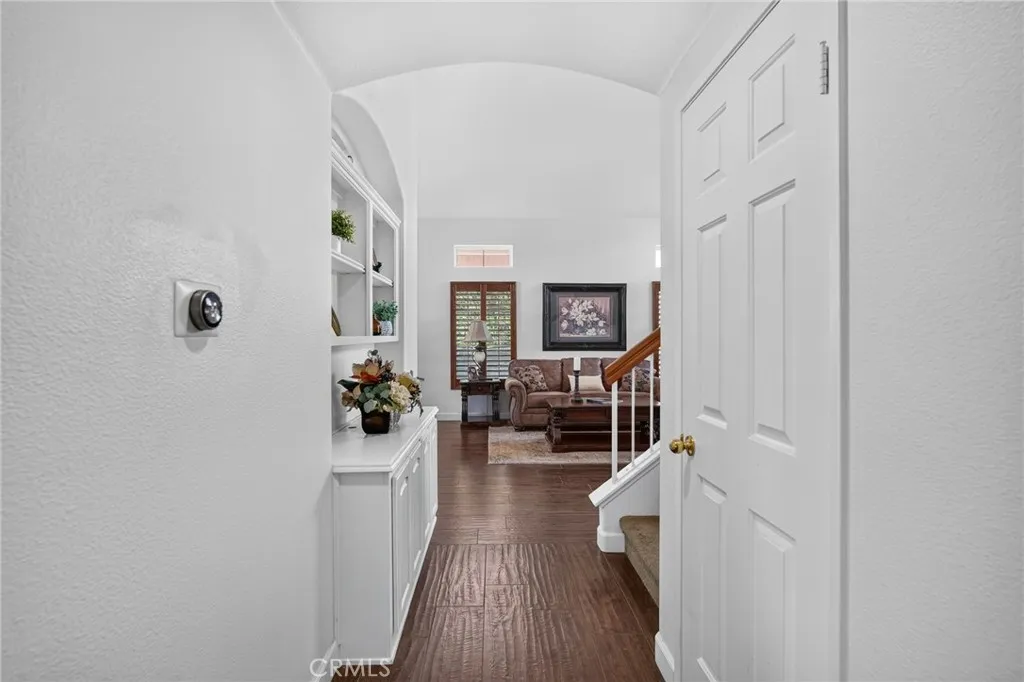 Hallway to Family room