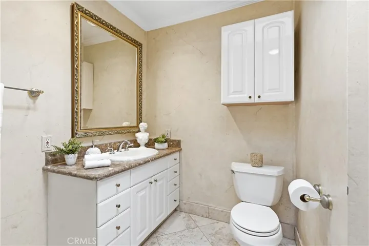 Hallway bathroom