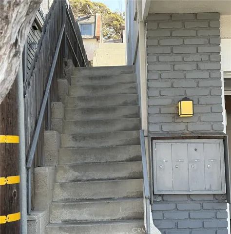 steps leading to unit D