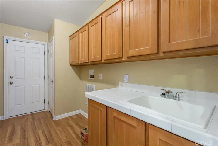Indoor Laundry Room
