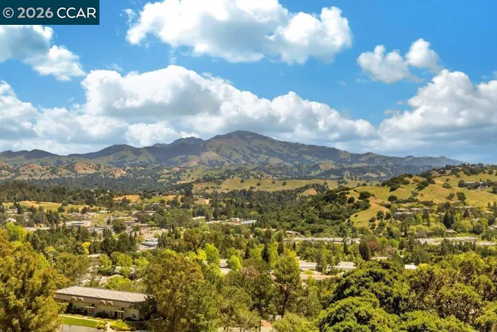 Mt Diablo overlooking Rossmoor