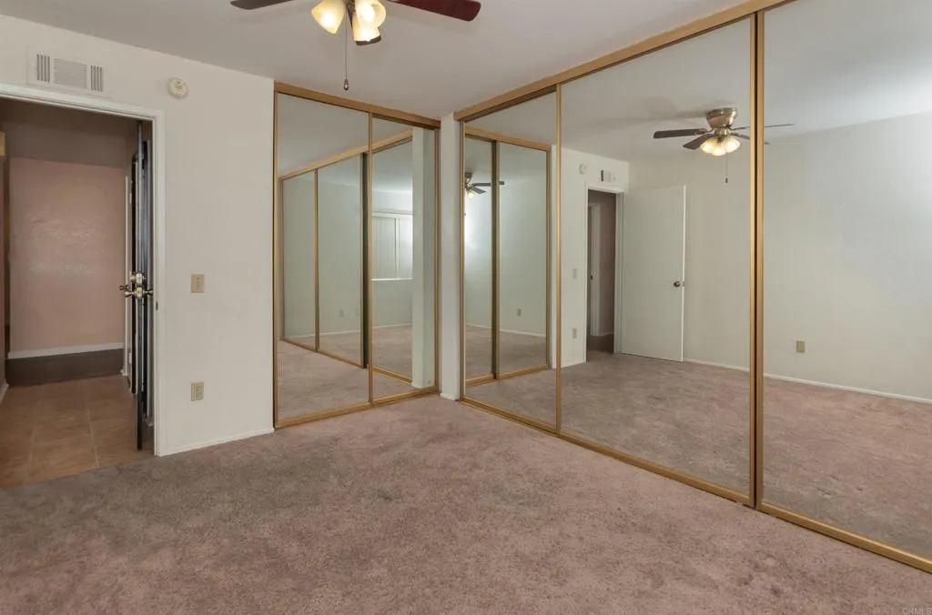 Secondary bedroom with loads of closet space