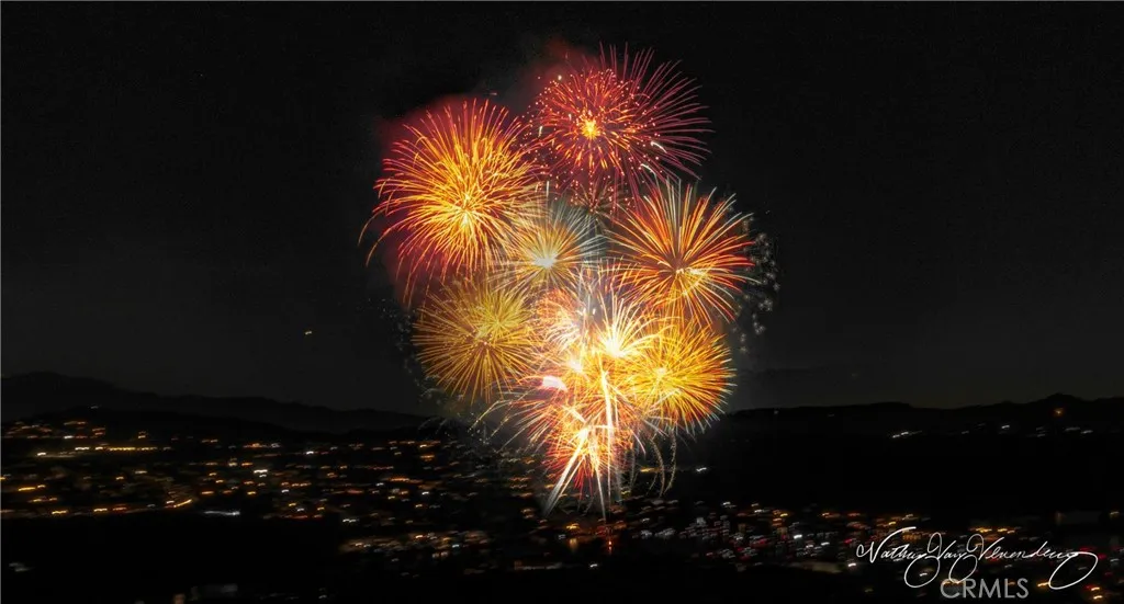 4th of July Fireworks Over the Lake