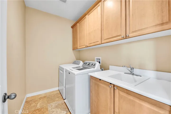 Laundry Room with Sink and Storage