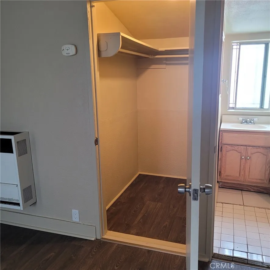 Back Unit Closet (Prior to Tenant Occupancy)