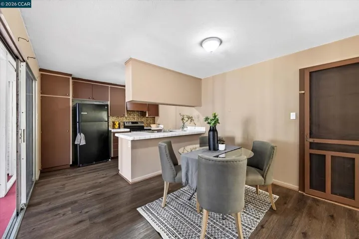 Dining to Kitchen Areas