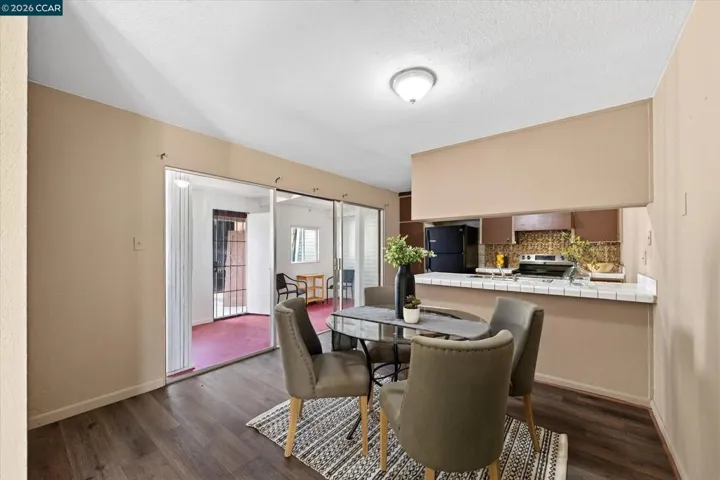 Dining to Kitchen Areas