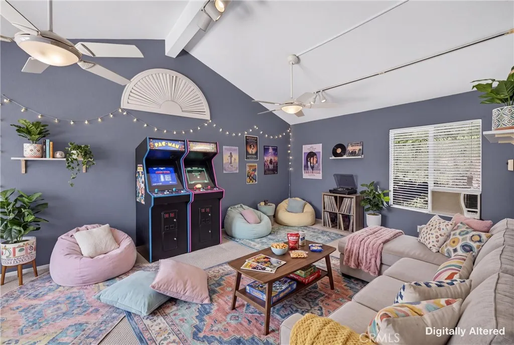 Virtually Staged:  Many uses for this large area.