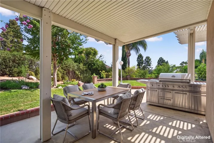 Patio Virtually Staged