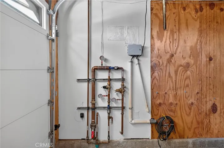 Water controls are in garage, for easier access