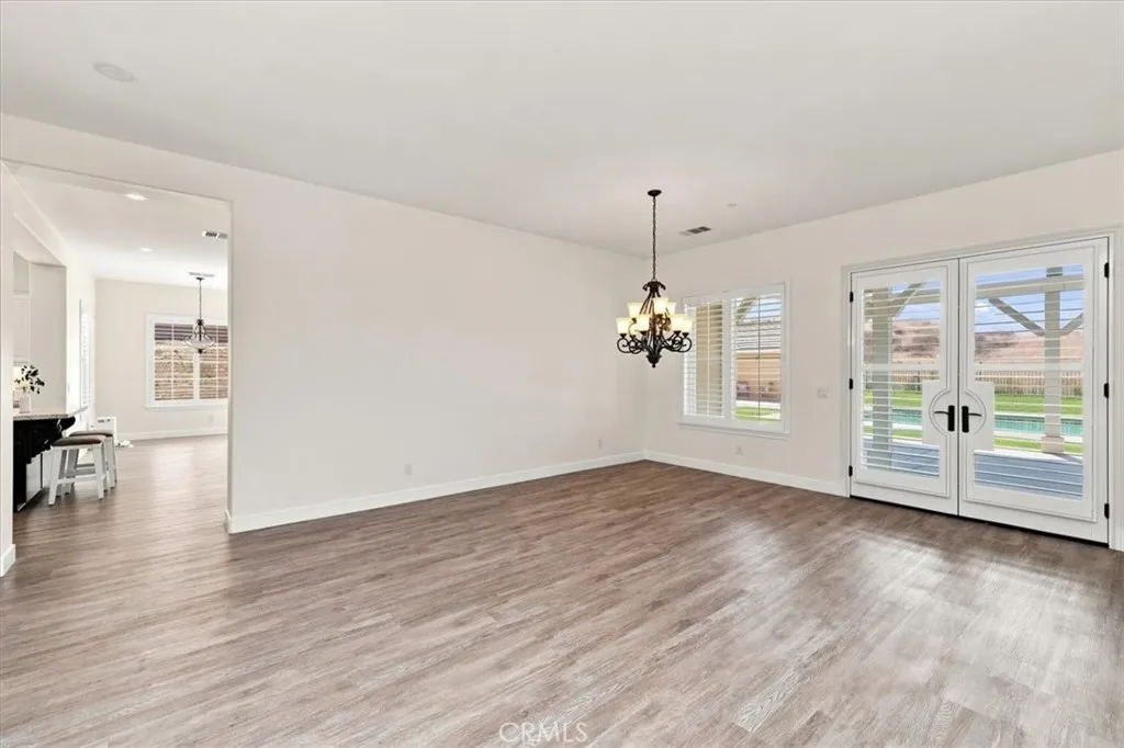 Formal dining area
