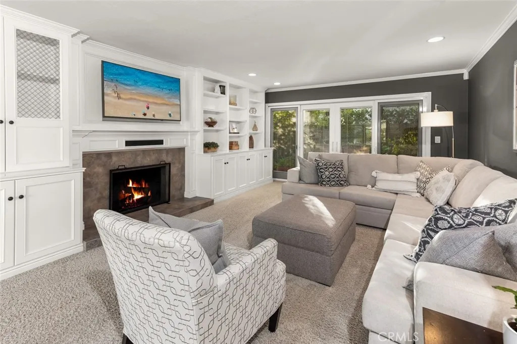 A big bonus family room downstairs could serve as a potential fifth bedroom or a home office.