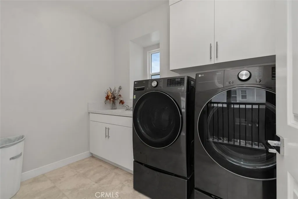 Laundry with a sink