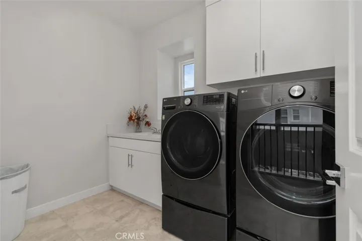 Laundry with a sink