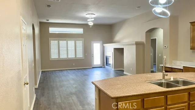 Kitchen and Family Room