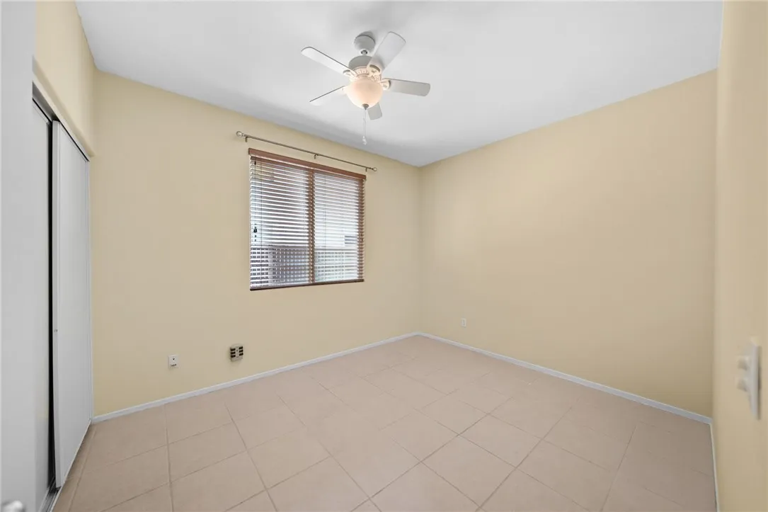 Bedroom #3 with tile floors Bedroom #3 with tile floors